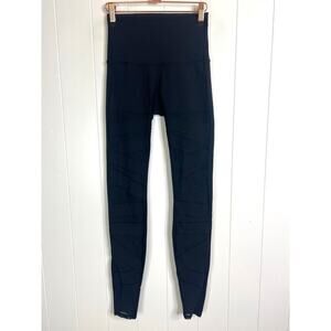 Lululemon Wunder Under Pant‎ (Hi-Rise) (Tech Mesh) in Black Size 4